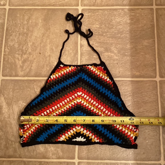 3 for $15! Forever21 Crochet Halter Crop Top - Picture 8 of 16